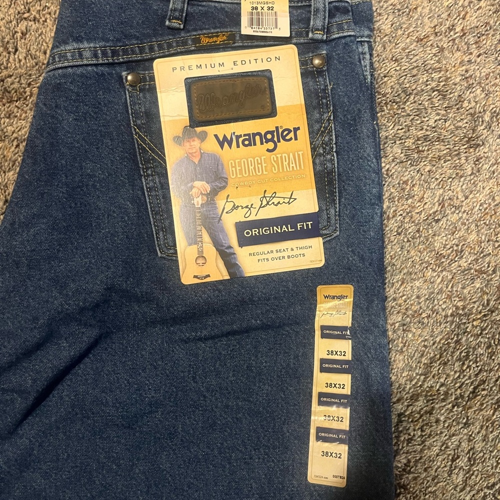 Wrangler George Strait Blue Jeans